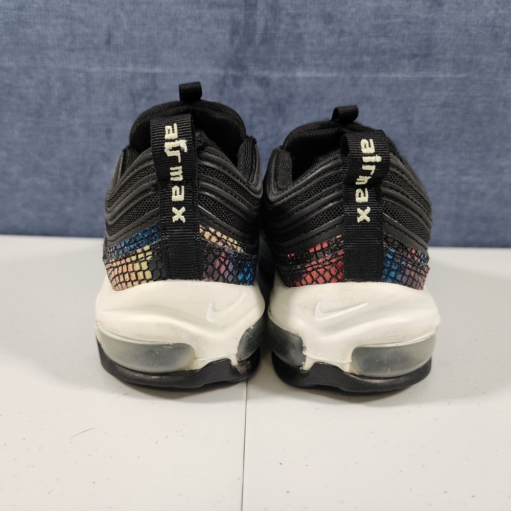 Nike Air Max 97 Womens Size 7.5 Shoes Rainbow Snake Low Top Athletic Sneakers - Picture 5 of 10
